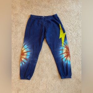 LAUREN MOSHI TIE DYE SWEATPANTS
